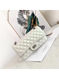 Fake Chanel classic handbag Iridescent Calfskin 30225 Light apricot HY21881QF99