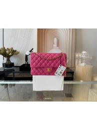 Fake Chanel classic handbag Lambskin&gold Metal 01112 plum HY14452qZ31