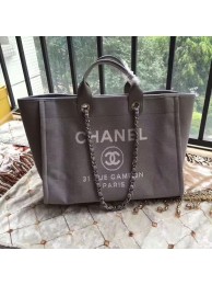 Fake Chanel Deauville Tote Bag Original Canvas Leather A68047-11 HY7882qZ31