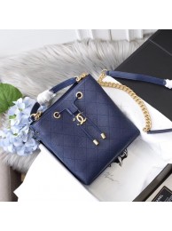 Fake Chanel drawstring bag AS0310 blue HY7932lF58