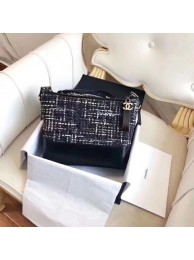 Fake CHANEL GABRIELLE Hobo Bag A91810 black HY13407lF58