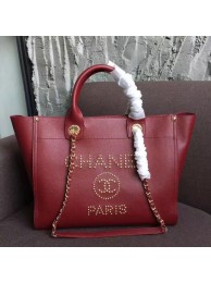 Fake Chanel Grained Calfskin & Gold-Tone Metal A57069 Burgundy HY15919yQ90