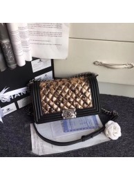 Fake CHANEL Handbag Small BOY Original A67086 silver-Tone Metal HY26325ny77