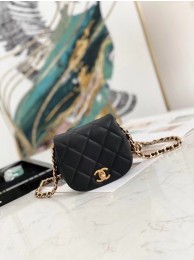 Fake Chanel mini Flap Shoulder Bag Original leather AP2344 black HY19932Qv16