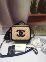 Fake Chanel mini Vanity Case Original A93342 apricot HY8605Iw51