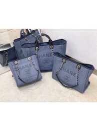 Fake Chanel Shopping bag A66945 Blue HY6751uQ71