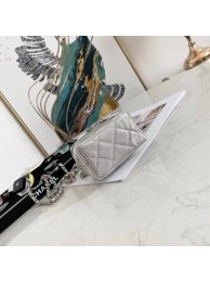 Fake chanel small vanity with chain AP2194 Silver HY10279Hj78