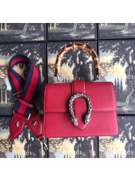 Fake Gucci Dionysus small top handle bag 523367 red HY7999Lh27