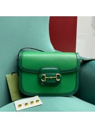 Fake Gucci Horsebit 1955 mini bag 658574 green HY4168bz90