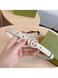 Fake Gucci-ID BELT Raspberry Smooth Calfskin 20 MM B0113UM WHITE HY7281QF99