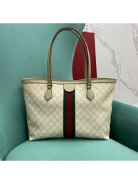 Fake Gucci Ophidia series medium GG Tote Bag 631685 light gray HY23910tu77