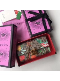Fake Gucci Padlock Continental Wallet 453506 Wine HY213xR88