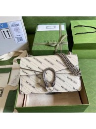 Fake Gucci The Hacker Project small Dionysus bag 400249 white HY775ny77