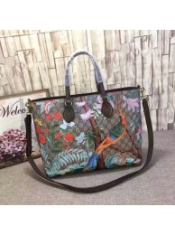 Fake Gucci Tian Soft GG Tote Bag 453705 Brown HY18768bz90