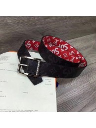 Fake Louis Vuitton 40mm Monogram Belt M5898 Silver HY3919GR32