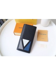 Fake Louis Vuitton BRAZZA WALLET M30791 black HY10430Iw51