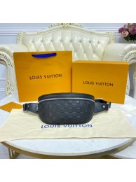 Fake Louis Vuitton Canvas BUMBAGS M40298 BLACK HY15727xE84