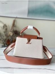 Fake Louis vuitton CAPUCINES PM M57360 Caramel HY13362Qv16