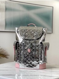 Fake Louis Vuitton CHRISTOPHER PM M58756 Silver HY7634Lh27