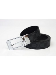 Fake Louis Vuitton Damier Graphite Canvas Belt LV2063 HY879Sq37