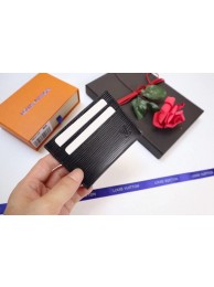 Fake Louis Vuitton Epi Leather CARD HOLDER M60721 black HY5091QF99