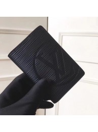 Fake Louis Vuitton EPI leather Card package 63516 black HY23054Hj78