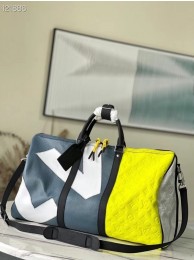 Fake Louis Vuitton KEEPALL 50B M59922 Yellow HY15311QF99