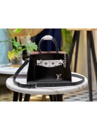 Fake Louis Vuitton MARELLE TOTE MM M59954 black HY23584yQ90
