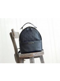 Fake Louis Vuitton Monogram Empreinte SORBONNE BACKPACK M44019 Black HY25774yQ90