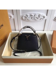 Fake Louis vuitton original CAPUCINES MINI N94047 black HY20593bz90