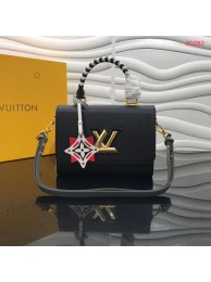 Fake Louis vuitton original CRAFTY TWIST tote bag M56780 black HY25230ny77