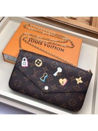 Fake Louis Vuitton Original Monogram Canvas POCHETTE FELICIE M63999 HY12090ny77