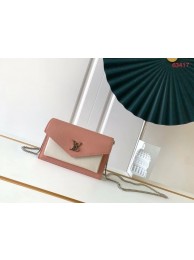 Fake Louis Vuitton Original MYLOCKME Chain Bag M63471 pink&white HY2979Hj78