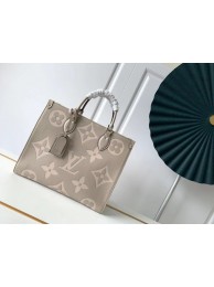 Fake Louis Vuitton Original Onthego medium tote bag M45495 grey HY3137qZ31