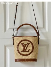 Fake Louis Vuitton PETIT BUCKET M59962 Caramel Brown HY22324Hj78