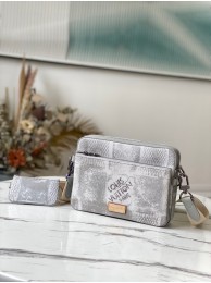 Fake Louis Vuitton TRIO MESSENGER N50068 Stone Gray HY17552xE84
