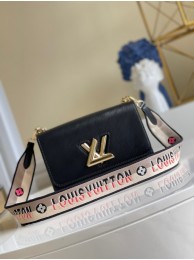 Fake Louis Vuitton TWIST MM M57505 Black HY3189GR32