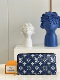 Fake Louis Vuitton ZIPPY wallet M81226 Navy Blue HY12807xE84