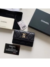 Fashion Chanel card holder Calfskin AP2038 black HY18725OM51