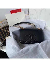 Fashion Chanel flap bag AS8830 black HY16745Of26