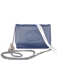 Fashion Chanel Flap Shoulder Bag Royal Calfskin Leather CHA33817 Silver HY19455OM51