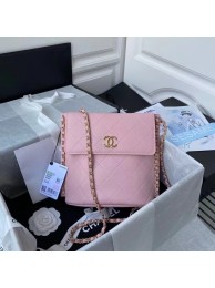 Fashion Chanel small hobo bag AS2543 AS2542 pink HY8387wc24