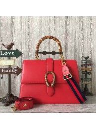 Fashion Gucci Now Bamboo Shopper Bag 421999A Red HY5795Of26
