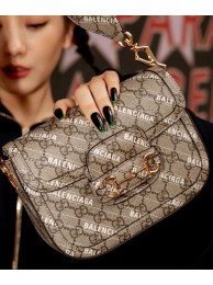 Fashion Gucci The Hacker Project GG Supreme Balenciaga LOGO 658574 Coffee HY26600Of26
