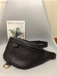 Fashion Louis Vuitton Monogram Canvas Original Leather Beltbag M55426 Black HY12000Of26