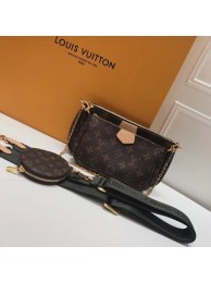 Fashion Louis Vuitton Monogram Canvas Original Leather M44823 Blackish green HY18242wc24