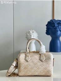 Fashion Louis Vuitton SPEEDY BANDOULIERE 20 M46163 Pale Beige HY18360OM51