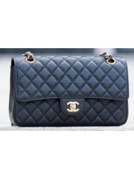 First-class Quality Chanel 2.55 Series Flap Bag Black Cannage Pattern A1112 Gold HY21069fm32