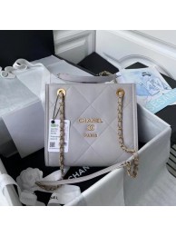 First-class Quality Chanel leather Shoulder Bag AS2750 grey HY5774xO55