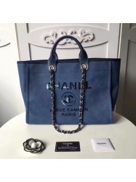 First-class Quality Chanel Medium Original Canvas Leather Tote Shopping Bag 66941B HY5138Sf41